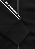 Men's Sweat Jacket Oldschool Tape Logo - Black