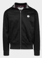 Men's Sweat Jacket Oldschool Tape Logo - Black