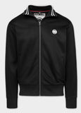 Men's Sweat Jacket Oldschool Tape Logo - Black