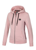 Damen Kapuzenjacke French Terry La Deta - Rosa
