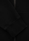 Damen Kapuzenjacke French Terry La Deta - Schwarz