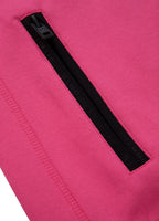 Damen Kapuzenjacke Fuchsia