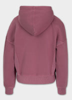 Damen Kapuzenjacke Washed MANZANITA HEART - Rosa