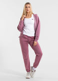 Damen Kapuzenjacke Washed MANZANITA HEART - Rosa