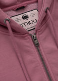 Damen Kapuzenjacke Washed MANZANITA HEART - Rosa