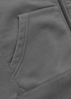 Damen Kapuzenjacke Washed MANZANITA HEART - Grau