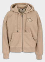 Damen Kapuzenjacke Washed MANZANITA HEART - Sand