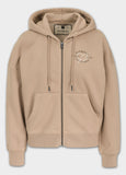 Damen Kapuzenjacke Washed MANZANITA HEART - Sand