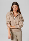 Damen Kapuzenjacke Washed Manzanita II