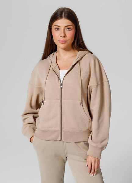 Damen Kapuzenjacke Washed Manzanita II