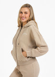 Damen Kapuzenjacke Washed Manzanita