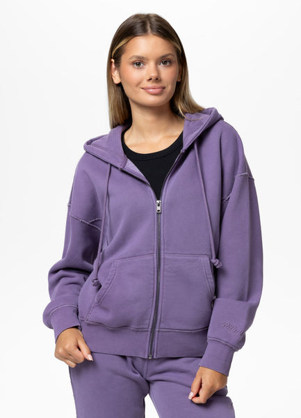 Kapuzenjacke Washed LOVIA