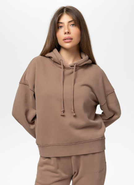 Kapuzenpullover Washed LOVIA
