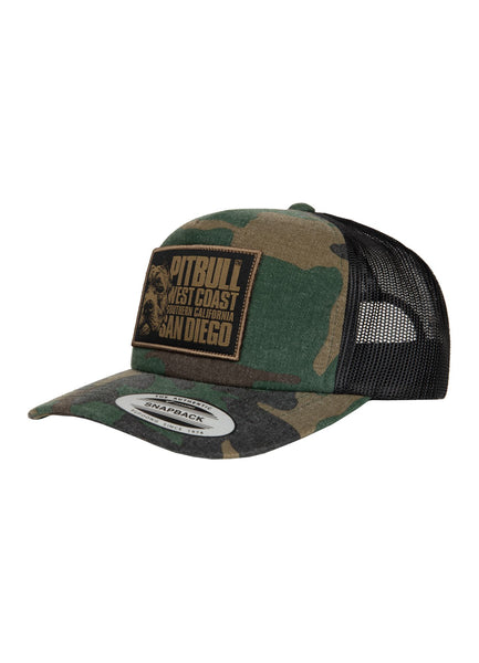 Kappe Snapback Camo Trucker Blood Dog