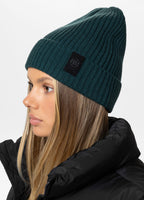 Winter hat Velcro logo