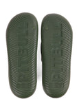 Men's swim slides JADE - olive green