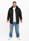 Hooded insulated flannel shirt Pioneer