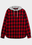 Woodson Hooded Flannel Shirt