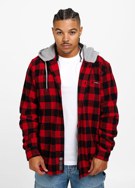 Woodson Hooded Flannel Shirt