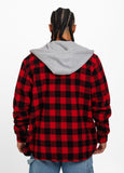 Woodson Hooded Flannel Shirt