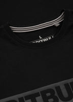 Herren T-Shirt All Black HILLTOP - Schwarz