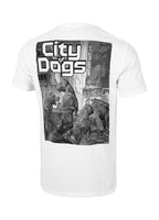 Men's T-Shirt CITY OF DOGS - White