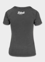 Damen T-Shirt Denim Washed ANGEL LOGO - Graphit