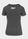 Damen T-Shirt Denim Washed ANGEL LOGO - Graphit