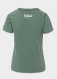 Damen T-Shirt Denim Washed ANGEL LOGO - Grün