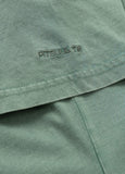 Damen T-Shirt Denim Washed ANGEL LOGO - Grün