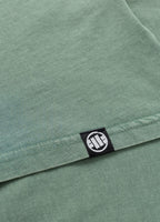 Damen T-Shirt Denim Washed ANGEL LOGO - Grün