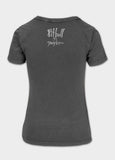 Women's T-Shirt Denim Washed DOUBLETROUBLE - Graphite