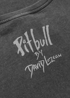 Women's T-Shirt Denim Washed DOUBLETROUBLE - Graphite