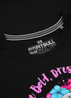 Damen T-Shirt Happy-Pit - Schwarz