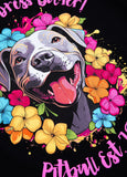 Damen T-Shirt Happy-Pit - Schwarz