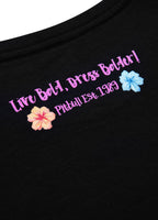 Damen T-Shirt Happy-Pit - Schwarz