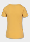 Damen T-Shirt HEARTIE - Gelb