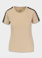 Damen T-Shirt TAPE NUGGET - Sand