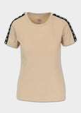 Damen T-Shirt TAPE NUGGET - Sand