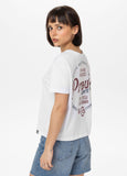 Damen T-Shirt Oversize LOYAL - Weiß