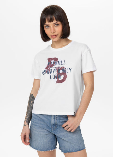 Damen T-Shirt Oversize LOYAL - Weiß