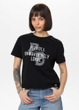 Damen T-Shirt Oversize LOYAL - White