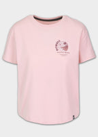 Damen T-Shirt Oversize PLANET SURF - Rosa