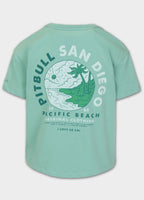 Damen T-Shirt Oversize PLANET SURF - Mint