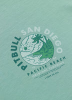 Damen T-Shirt Oversize PLANET SURF - Mint