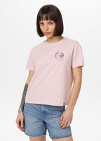 Damen T-Shirt Oversize PLANET SURF - Rosa