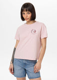 Damen T-Shirt Oversize PLANET SURF - Rosa