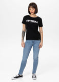 Damen T-Shirt PITBULL R - Schwarz