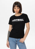 Damen T-Shirt PITBULL R - Schwarz