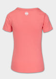 Damen T-Shirt PITBULL SD - Korallenrot